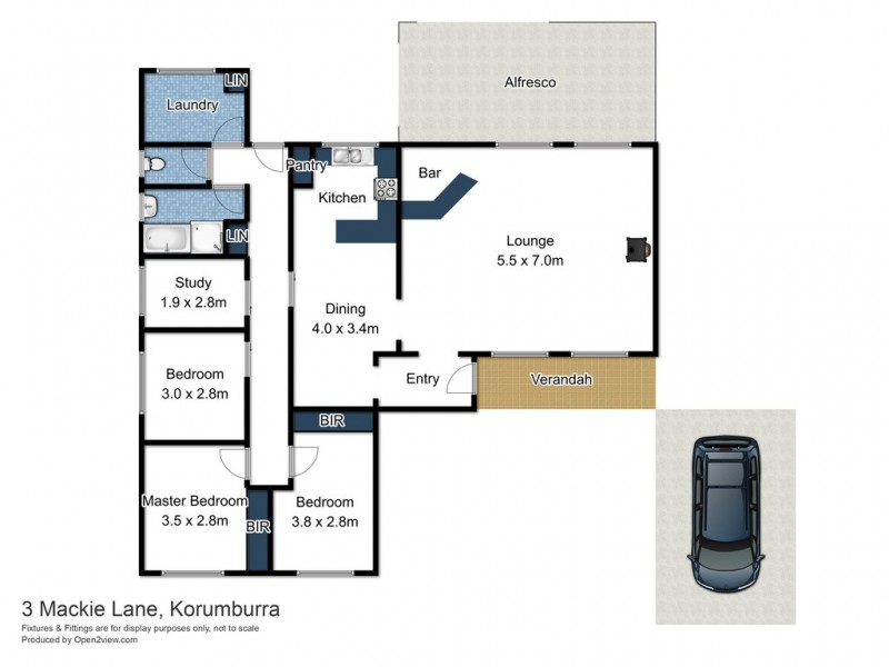 3 Mackie Lane, Korumburra VIC 3950 Floorplan