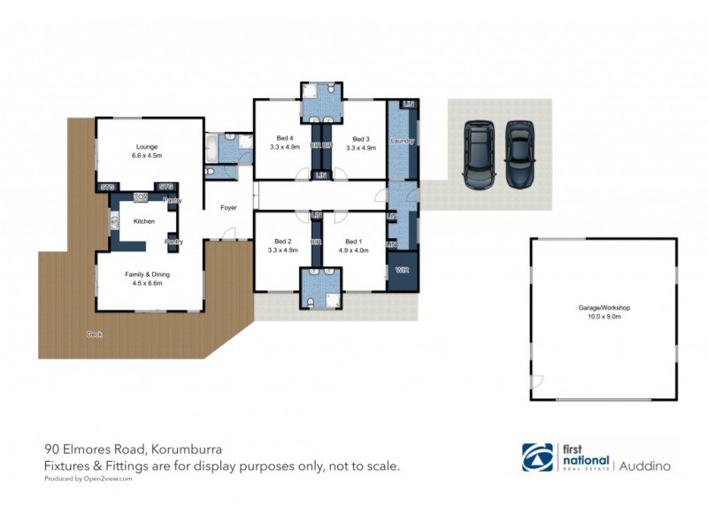 90. Elmores Road, Korumburra VIC 3950 Floorplan