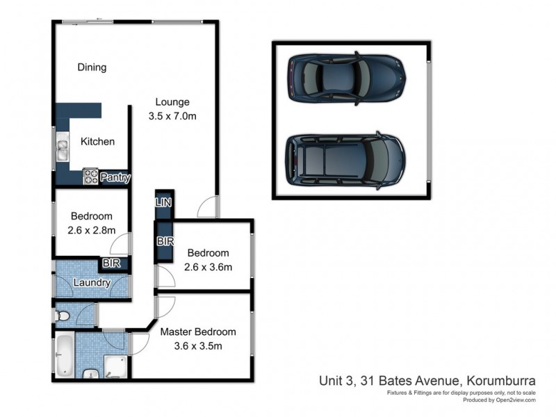 3/31 Bates Ave, Korumburra VIC 3950 Floorplan