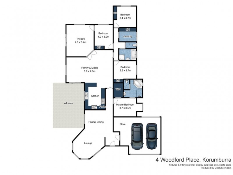 4 Woodford Place, Korumburra VIC 3950 Floorplan