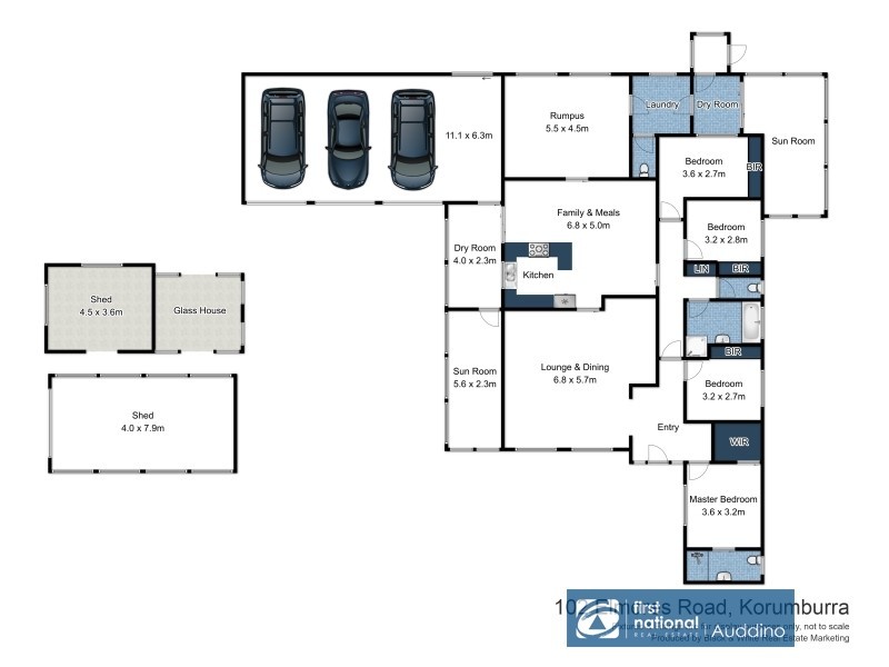 102 Elmores Road, Korumburra VIC 3950 Floorplan