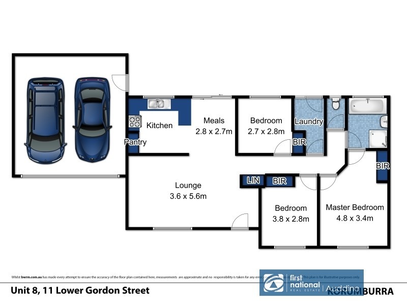 8/11 Lower Gordon Street, Korumburra VIC 3950 Floorplan