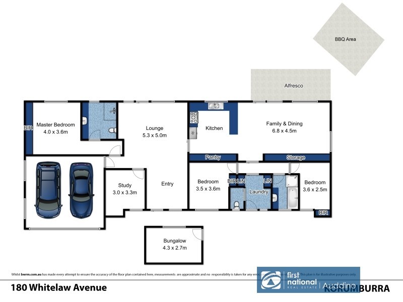 180 Whitelaw Road, Korumburra VIC 3950 Floorplan