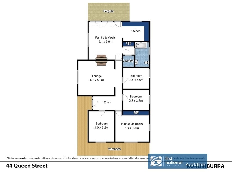 44 Queen Street, Korumburra VIC 3950 Floorplan