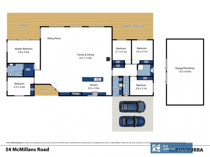 54 McMillians Road, Korumburra VIC 3950 Floorplan
