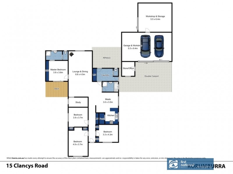 15 Clancys Road, Korumburra VIC 3950 Floorplan