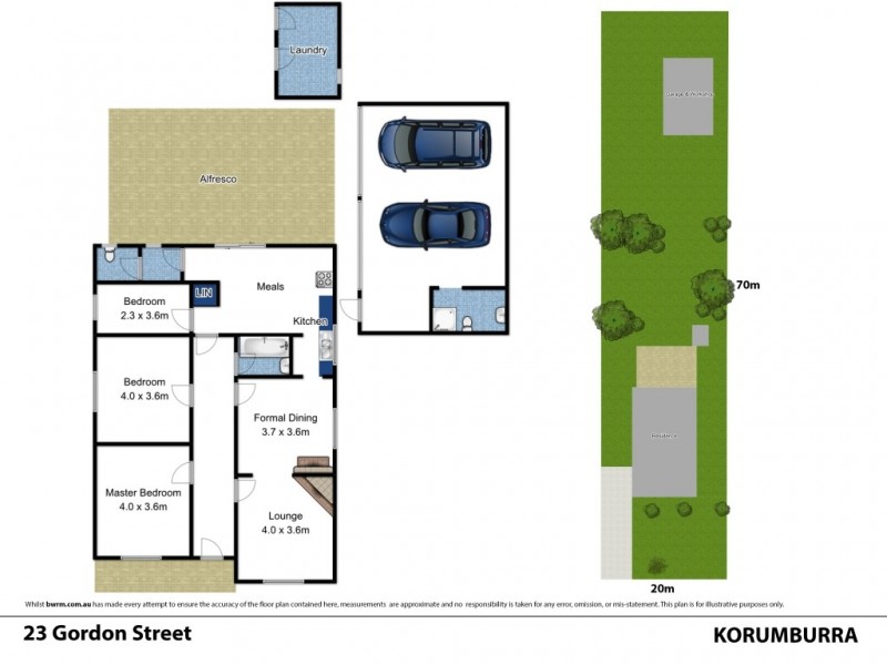 23. Gordon Street, Korumburra VIC 3950 Floorplan