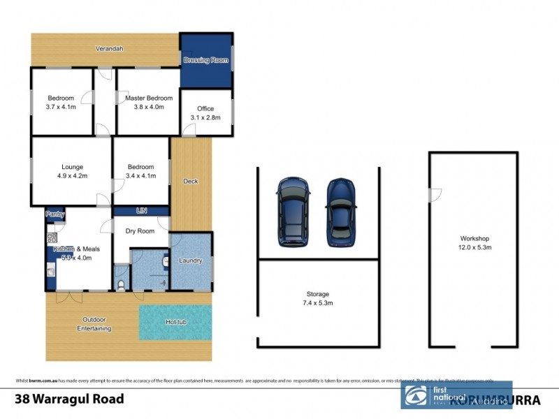 38 Warragul Road, Korumburra VIC 3950 Floorplan