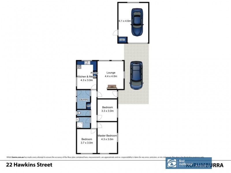 22. Hawkins Street, Korumburra VIC 3950 Floorplan
