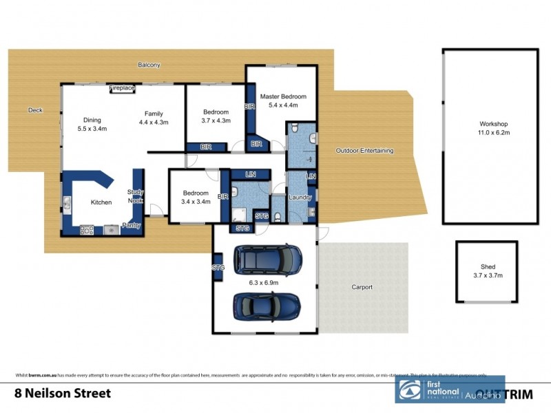 8 Neilson Street, Outtrim VIC 3951 Floorplan