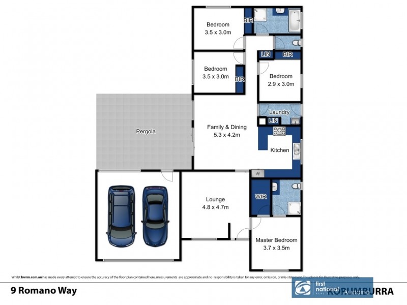 9 Romano Way, Korumburra VIC 3950 Floorplan