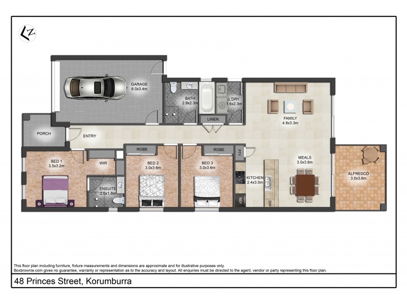 48 Princes Street, Korumburra VIC 3950 Floorplan
