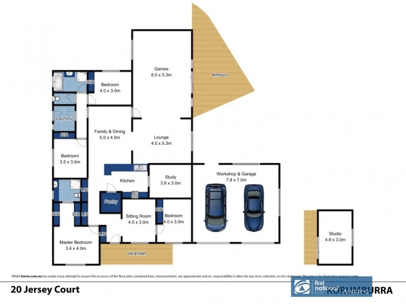 20 Jersey Court, Korumburra VIC 3950 Floorplan