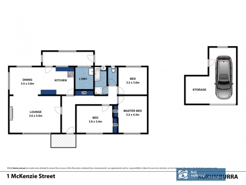 1 McKenzie Court, Korumburra VIC 3950 Floorplan
