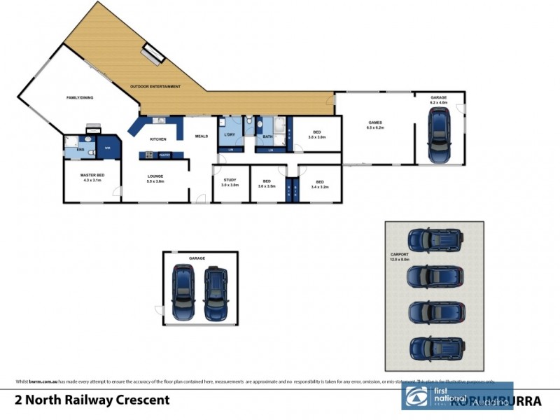 2 North Railway Crescent, Korumburra VIC 3950 Floorplan