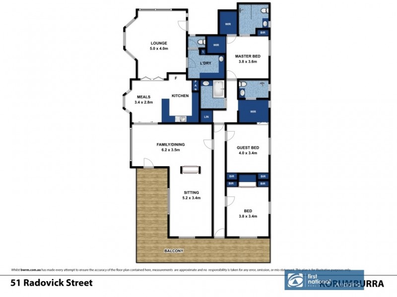 51 Radovick Street, Korumburra VIC 3950 Floorplan