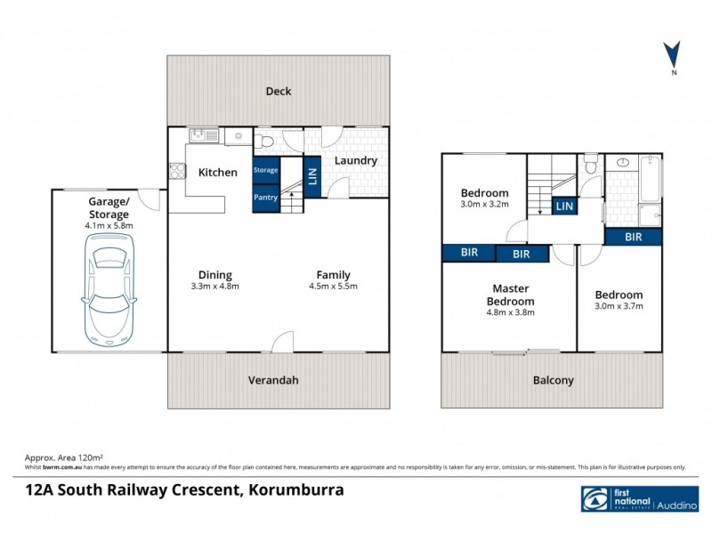 12A South Railway Crescent, Korumburra VIC 3950 Floorplan