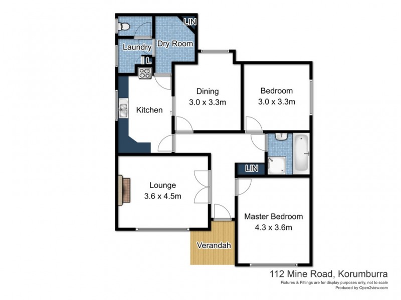 112 Mine Road, Korumburra VIC 3950 Floorplan