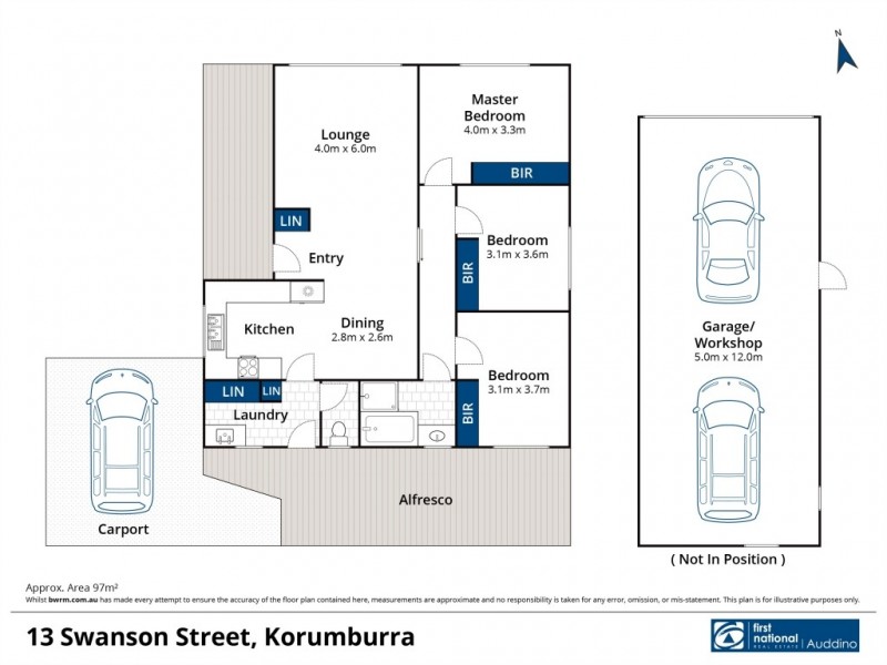 13 Swanson Street, Korumburra VIC 3950 Floorplan