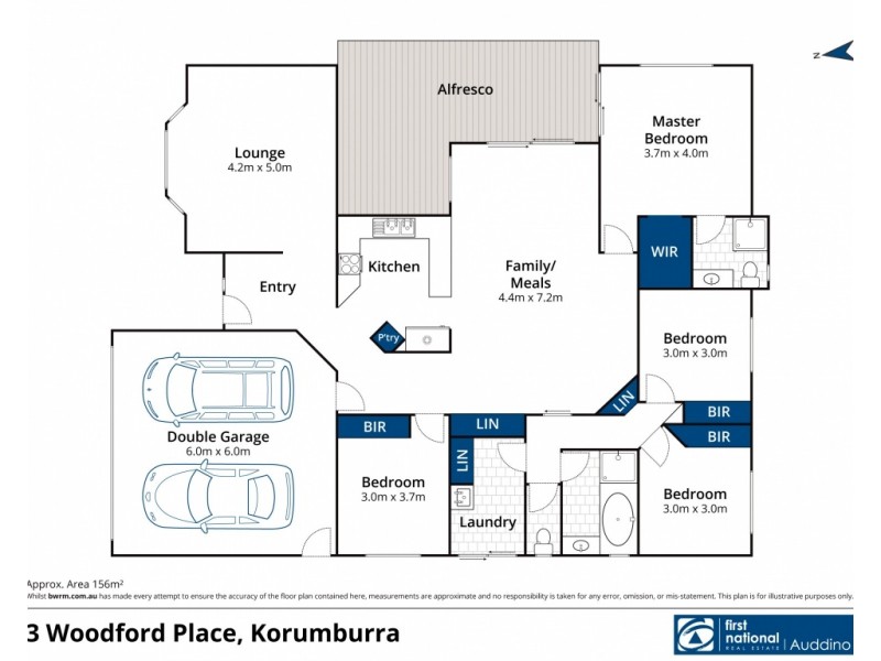 3 Woodford Place, Korumburra VIC 3950 Floorplan