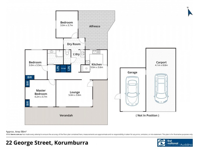 22 George Street, Korumburra VIC 3950 Floorplan