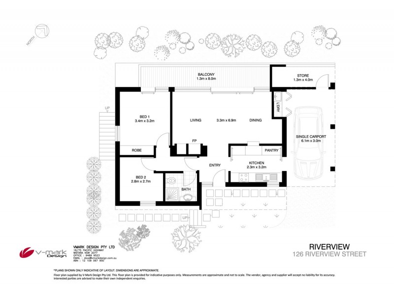 126 Riverview Street, Riverview NSW 2066 Floorplan
