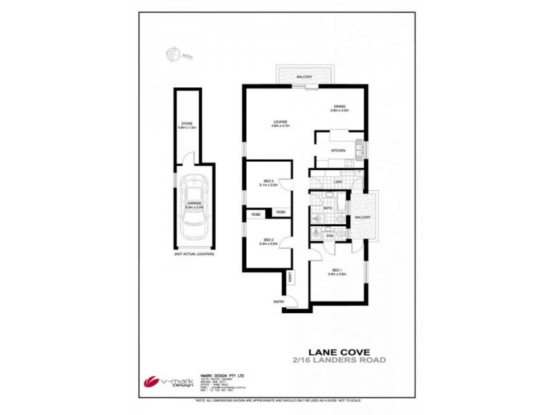 2/16 Landers Road, Lane Cove NSW 2066