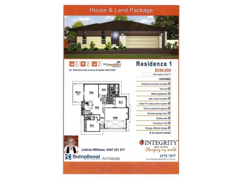 Netherton Park Ave, Armidale NSW 2350