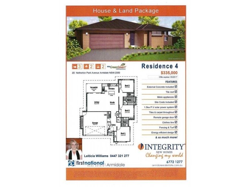 2D NETHERTON PARK DRIVE, Armidale NSW 2350