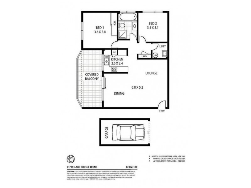 23/101-105 Bridge Road, Belmore NSW 2192