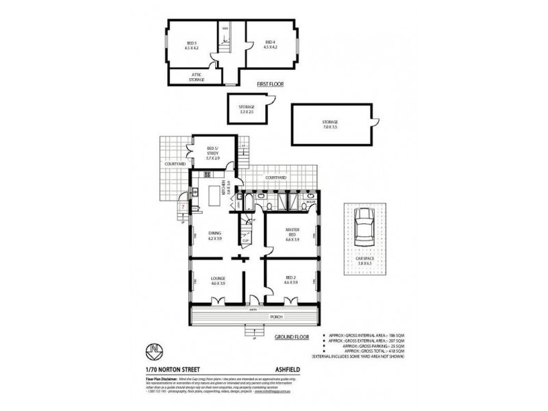 1/70 Norton Street, Ashfield NSW 2131