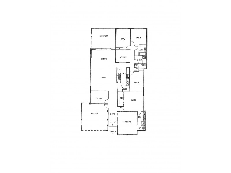 9 Prion Pass, Tapping WA 6065 Floorplan