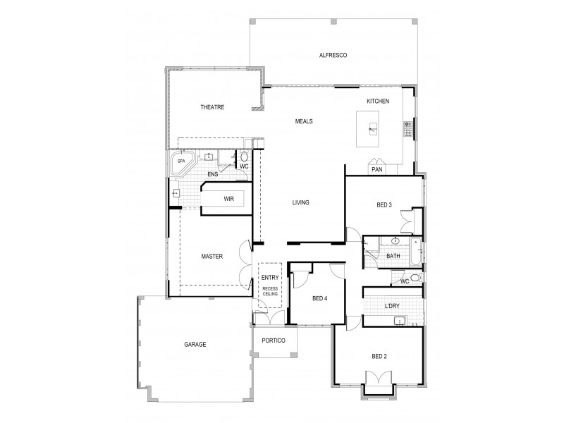10 Exbury Street, Landsdale WA 6065 Floorplan
