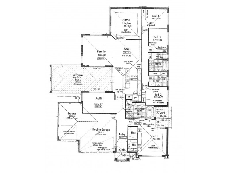 20 Hardcastle Avenue, Landsdale WA 6065 Floorplan