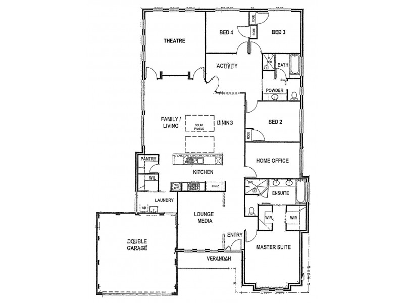 54 Hinchinbrook Avenue, Ridgewood WA 6030 Floorplan