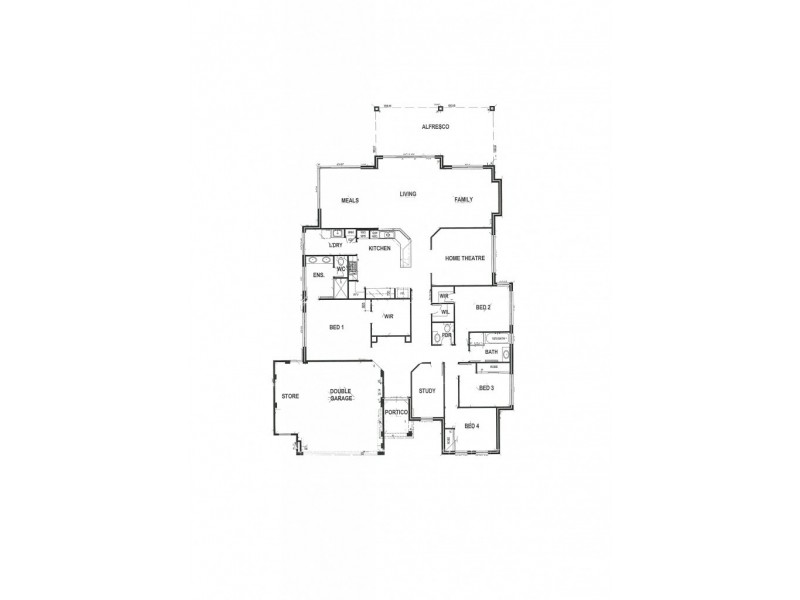 2 Craighall Turn, Madeley WA 6065 Floorplan