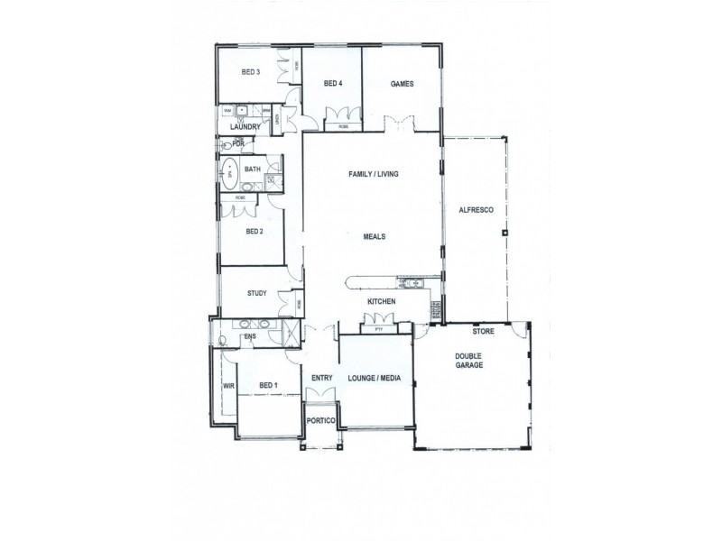 9 Craighall Turn, Madeley WA 6065 Floorplan