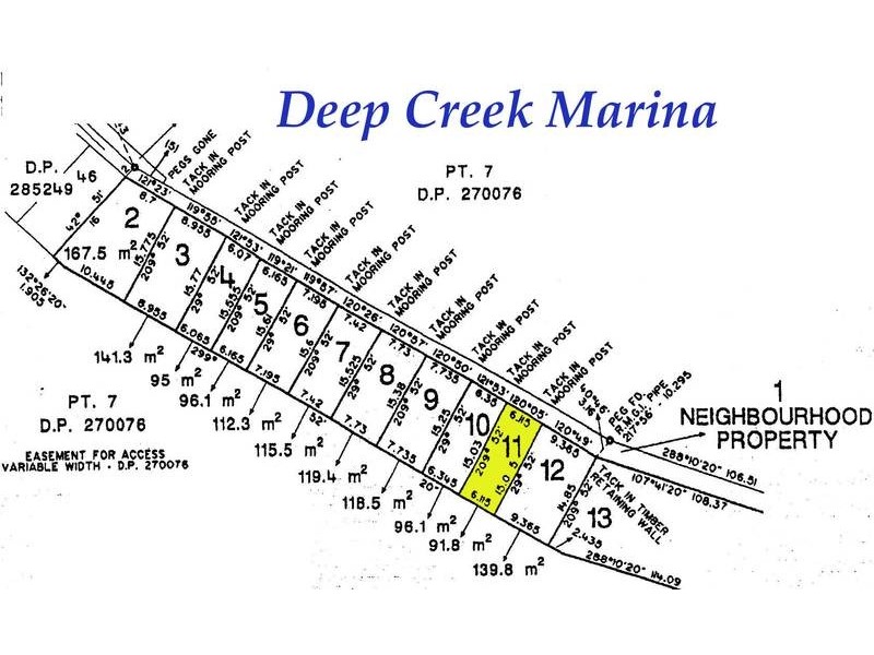 Berth 11 Deep Creek Marina, Perricoota Road, Moama NSW 2731