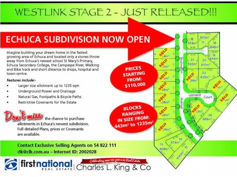 Lot 6 – 27,  Bridlington Avenue, Echuca VIC 3564
