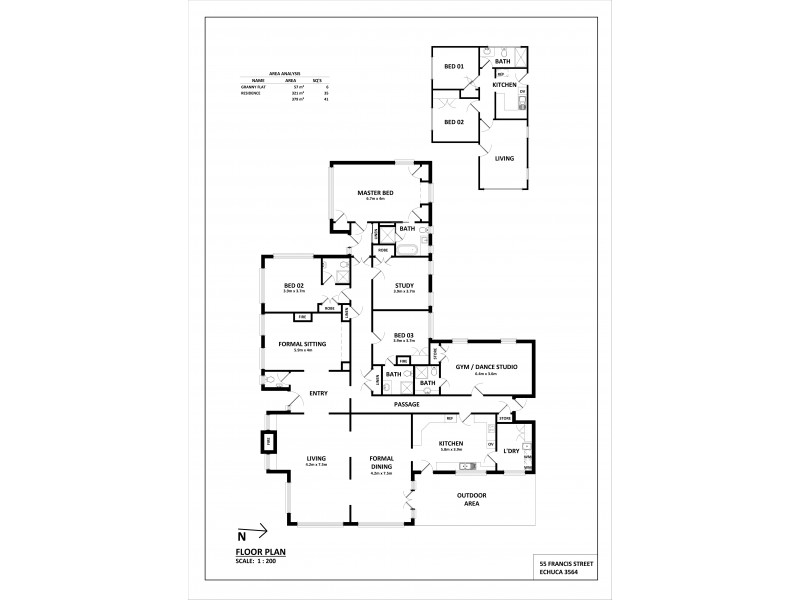 55-57 Francis Street, Echuca VIC 3564 Floorplan