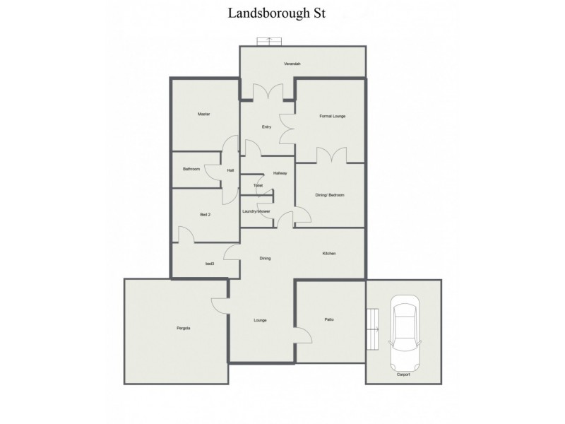 40 Landsborough Street, Echuca VIC 3564 Floorplan