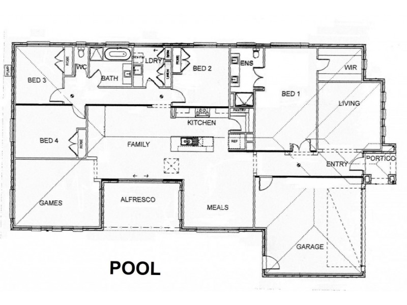 59 c Moama Street, Mathoura NSW 2710 Floorplan