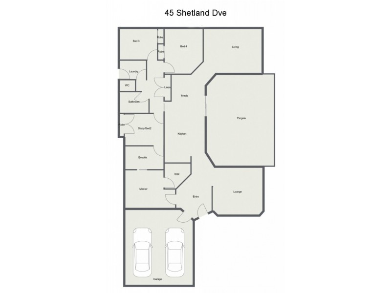 45 Shetland Drive, Moama NSW 2731 Floorplan