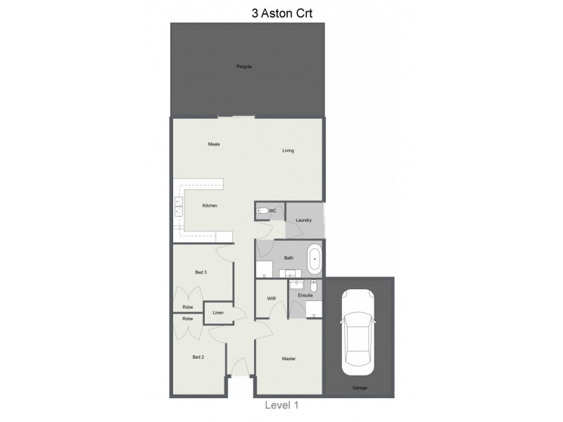 3 Aston Court, Echuca VIC 3564 Floorplan