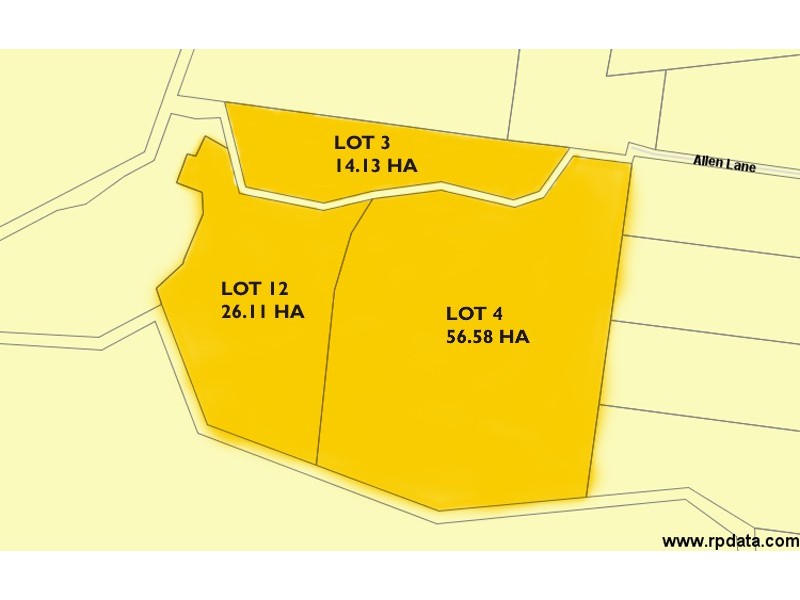 0 Allen Lane, Applethorpe QLD 4378