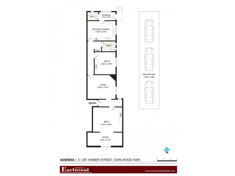2/289-291 Homer Street, Earlwood NSW 2206 Floorplan