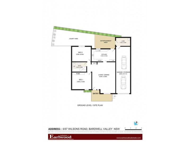 5/57 Wilsons Road, Bardwell Valley NSW 2207 Floorplan