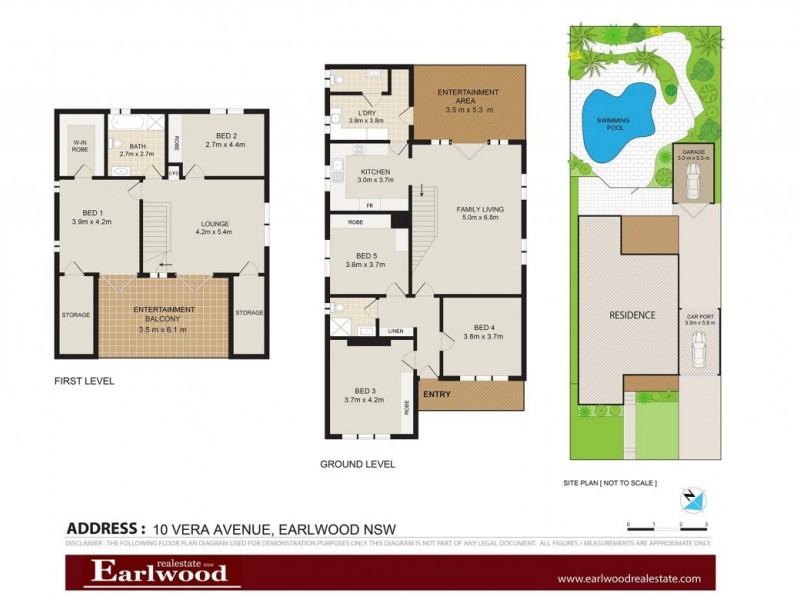 10 Vera Avenue, Earlwood NSW 2206 Floorplan