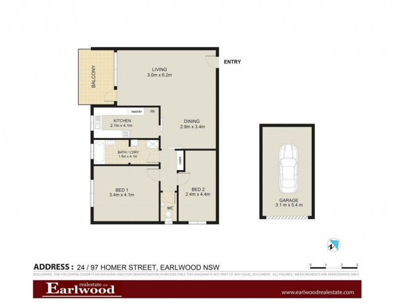 24/97 Homer Street, Earlwood NSW 2206 Floorplan