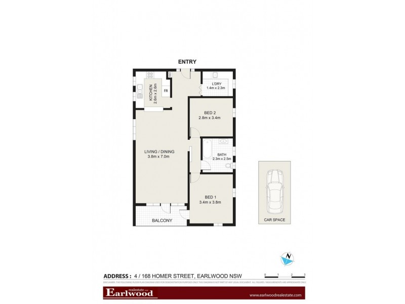 4/168 Homer Street, Earlwood NSW 2206 Floorplan